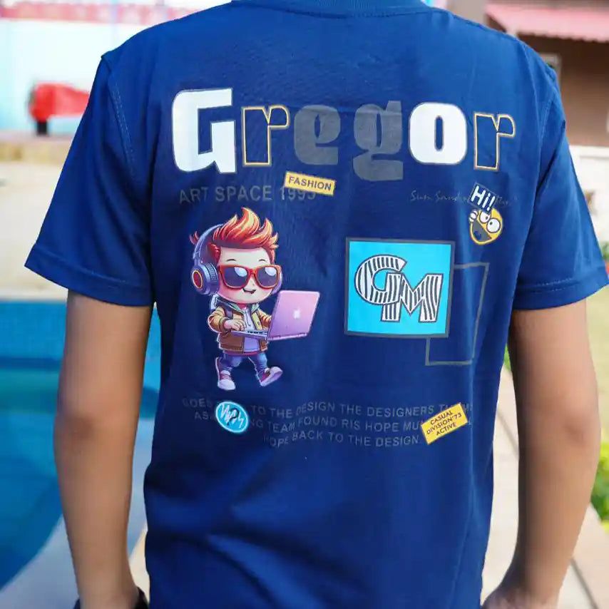 Royal Blue Gregor Summer T-Shirt
