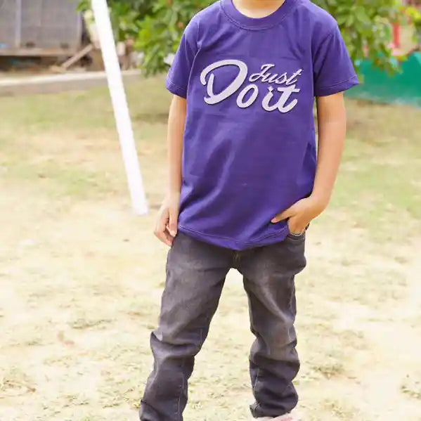 Navy Blue Just Do it T-Shirt