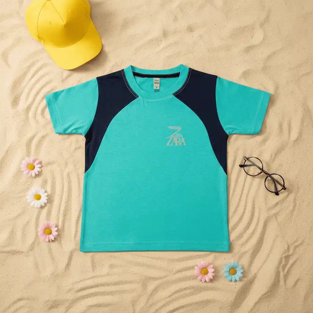 Kids Sports Jersey Fabric T-Shirt