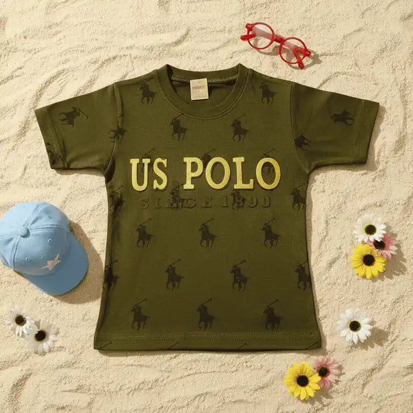 US Polo Fine Jersey T-Shirt