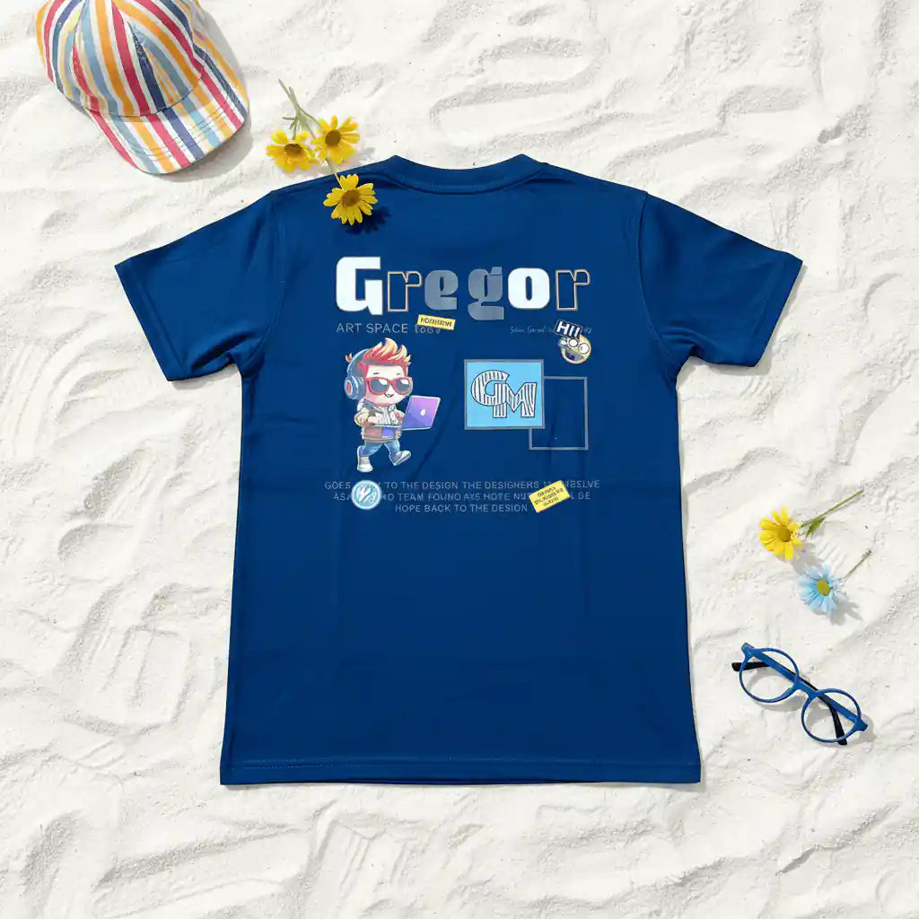 Royal Blue Gregor Summer T-Shirt